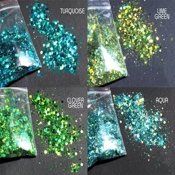 Curcubeu Holografic Glitter Mix 