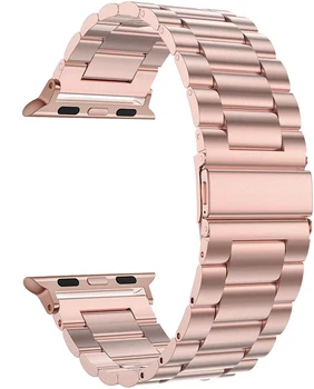 Curea din Otel inoxidabil Pentru Apple Watch Band 42mm 38mm 1/2/3/4 Metal Watchband de Trupa Brățară pentru iWatch Serie 5 6 SE 44mm 40mm