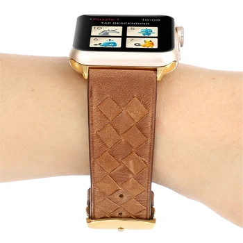 Curea din piele pentru Apple watch band 44mm 40mm 42mm 38mm correa iwatch 4 5 3 2 sport buclă bratara Apple watch Accesorii