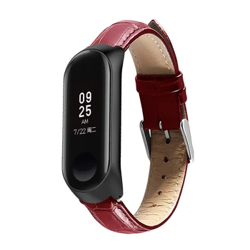 Curea din piele pentru Xiaomi Mi Band 3 Sport ceas de Curea curea de mână Pentru xiaomi mi band 3 accesorii brățară Miband 3 Curea