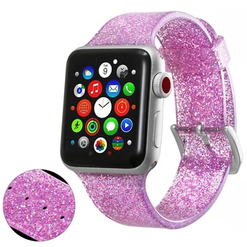 Curea din silicon Pentru Apple Watch 5 4 3 band Apple Watch 44mm 40mm iwatch trupa 42mm 38mm correa Brățară ceas curea Accesorii 2 1