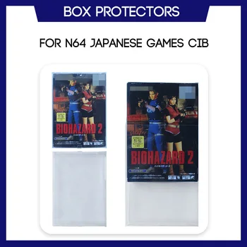 Cutie Protector Pentru N64 Jocuri Japoneze CIB Completați În Caseta de 0,4 mm Personalizate Caz Clar de Plastic