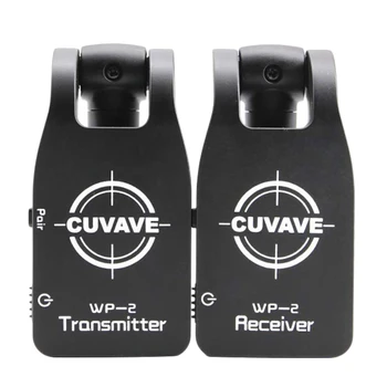 CUVAVE Wp-2 2.4 GHZ Wireless de Chitara Sistemul Digital de transmisie-recepție pentru Chitara Electrica Bass Built-In baterie Reîncărcabilă Litiu Ba