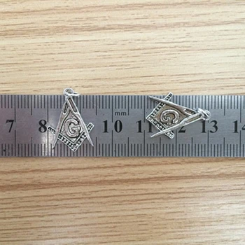 Cxwind 10buc 2*1.85 cm Scrisoare Farmecul de Epocă Masonice Mason Simbol Farmecul Pedant se Potrivesc Colier Brățară Diy Bijuterii