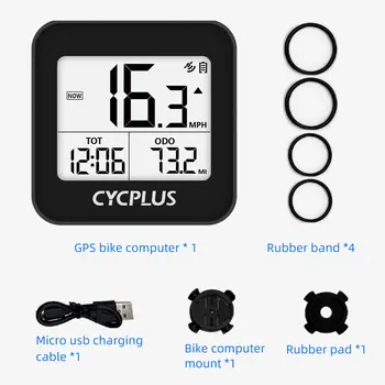 CYCPLUS Ciclism GPS Computer de Biciclete Accesorii Biciclete Vitezometru CONDUS IPX6 Impermeabil Kilometraj Wireless Cronometru