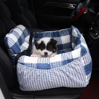 Câine de companie Transport de Pat Respirabil în condiții de Siguranță Scaun Canapea Pad Pentru Câine Efectueze Călătoresc Catel Pisica Scaun Auto Câine SUV Locul 2 Culori