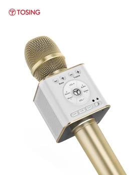Cânt 04 Wireless Karaoke Microfon Difuzor Bluetooth 2-în-1 Portabil Cânte Înregistrare Portabil KTV Player pentru iOS/Android vs Q9