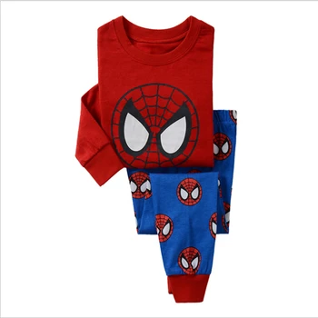 Căpitanul American băieți, Pijamale pentru copii Baieti 2-8Y super-Erou Cosplay Sleepwear Costum pentru Copii Baieti cadouri 2 buc seturi de Haine