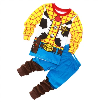 Căpitanul American băieți, Pijamale pentru copii Baieti 2-8Y super-Erou Cosplay Sleepwear Costum pentru Copii Baieti cadouri 2 buc seturi de Haine