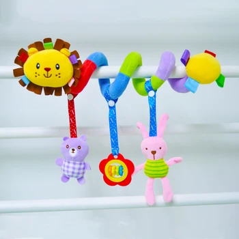 Cărucior de copil Agățat Jucării Leagănul Pătuț Decor 2020 NOU Copil Sunătoare Teether Fierbinte de Vânzare jucărie de Pluș umplute jucării pentru sugari