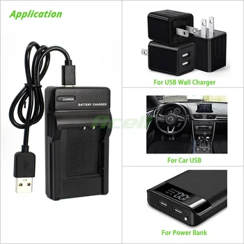 D-LI8 D-LI85 D-BC8 Incarcator USB pentru PENTAX Optio A10 A20 A30 A40 E65 S4i S5i S5n S5z S6 S7 SVi T10 T20 W10 W20 WP WPi X Camera