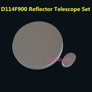 D114F900 Newton Obiect Reflectorizant Primare și Secundare Lentile de Focalizare Obiectiv Secundar Lentile de Telescop Astronomic DIY
