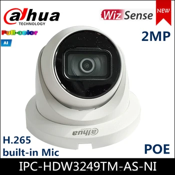 Dahua 2MP Lite AI Full-color Fix-focal Ocular Cameră de Rețea IPC-HDW3249TM-CA-NI H. 265 built-in Microfon de Colorat camera IP
