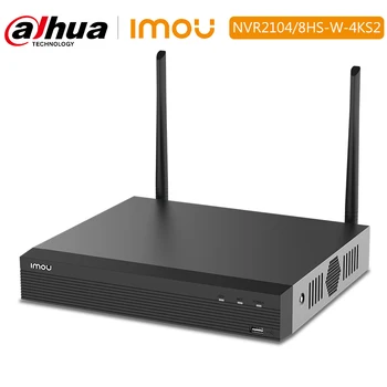 Dahua Imou Rezoluție 4K Wi-Fi Network Video Recorder 4CH/8CH NVR Wireless Puternic de Metal Shell Support Standard Protocolul ONVIF