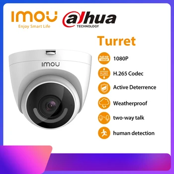 Dahua Imou Smart Security Camera Turela 1080P Viziune de Noapte Activ de Descurajare a Omului de Detectare a Două-mod de a Vorbi la Intemperii