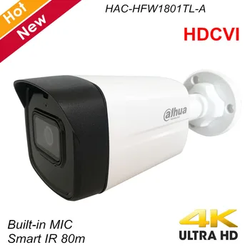 Dahua Lite Plus Seria 4K Camera HDCVI Bullet IR Construit în MICROFON IR 80m IP67 camera de Securitate HAC-HFW1801TL-O