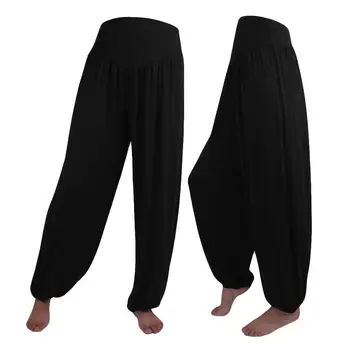 Dans pantaloni Harem pentru femei plus dimensiune 3XL 18 Culori Mijlocul Talie Elastic Liber Casual Modale Bumbac Moale Pantaloni Droppship брюки