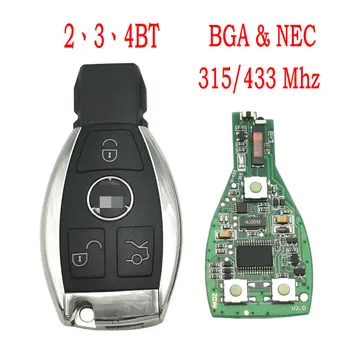 Datong Lume Cheie de la Distanță Masina Pentru Mercede Benz BGA 315 /433 Mhz Auto Smart Control de la Distanță a Înlocui Masina Martor Cheie