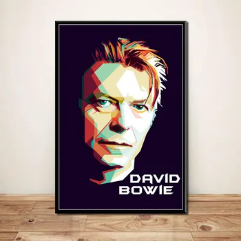 David Bowie Pop Legendara Cantareata de Muzica Stea Mare Arta Canvas Tablou Poster de Perete Decor Acasă quadro cuadros