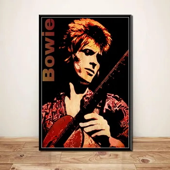 David Bowie Pop Legendara Cantareata de Muzica Stea Mare Arta Canvas Tablou Poster de Perete Decor Acasă quadro cuadros