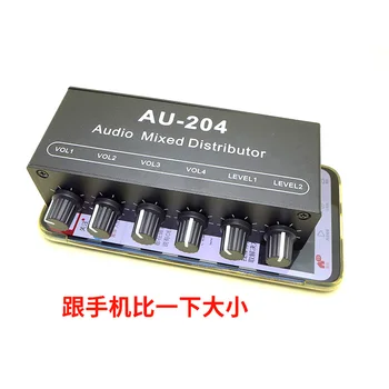 Dc 5v -12v Stereo Semnal audio Mixer Bord 2 Modul Intrare 4 Mod de Antrenare pentru căști amplificator de putere de Amestecare AMP Control Ton