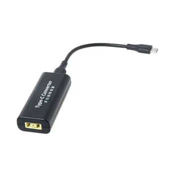 DC USB de Tip C de sex Masculin Încărcător de Putere Convertor Adaptor Conector Pentru Lenovo Dell Hp Laptop Asus Adaptor 20V 3.25 UN Pătrat Plug de sex Feminin