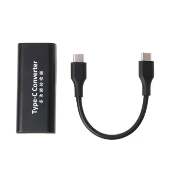 DC USB de Tip C de sex Masculin Încărcător de Putere Convertor Adaptor Conector Pentru Lenovo Dell Hp Laptop Asus Adaptor 20V 3.25 UN Pătrat Plug de sex Feminin