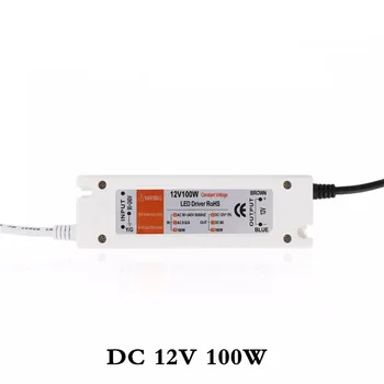 DC12V 18W 28W 48W 72W 100W Iluminare Transformatoare de Înaltă Calitate LED-Driver pentru LED-uri Benzi de Alimentare