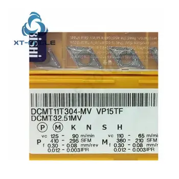 DCMT11T304-MV VP15TF DCMT11T308-MV VP15TF transport Gratuit! Brand Original CNC lama