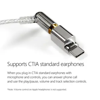 DD HiFi TC35i Apple Lightning Pentru Jack de 3,5 Mm Adaptor pentru IOS IPhone IPad IPod Touch Audio Converter