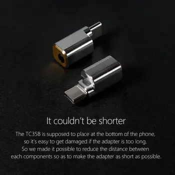 DD HiFi TC35i Apple Lightning Pentru Jack de 3,5 Mm Adaptor pentru IOS IPhone IPad IPod Touch Audio Converter