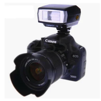 DE-18 Mini Flash Speedlite Pentru Nikon D3400 D7200 D5500 D7100 D5300 D750 D90 canon nikon Olympus Pentax Fujifilm