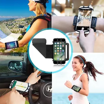 De 180 de grade Rotative Suport de Telefon Antebrațului Banderola Ideal pentru Jogging, Alergare, Ciclism Sport pentru iPhone Samsung smart phone