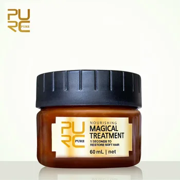 De a folosi achizito 60ml Magic Masca de Par Hranesc Hidratare Supla de Îngrijire a Părului de 5 Secunde Pentru a Restabili Parul Moale Reparații Daune Tratamentul Scalpului