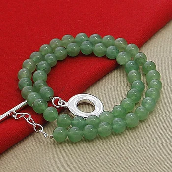 De Apă Dulce Pearl Seturi De Bijuterii Verde Perla Brățară Colier Declarație Femei De Nunta Set De Bijuterii Perla