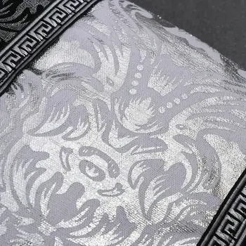 De argint de Epocă de Lux Catifea față de Pernă Decorative Florale de Pernă Pentru Masina Canapea față de Pernă Decor Acasă Perne 45 x 45cm