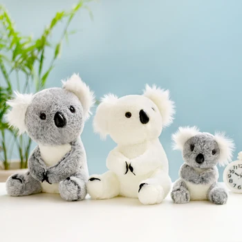 De Brand Nou Koala Moi Umplute Mama Și Copii Koala Moi Umplute Papusa Koala Jucarie De Plus Cadou Pentru Copii Si Fete De Ziua Papusa