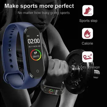 De Fitness Ceasuri De Mana De Culoare Ecran Inteligent Sport Bratara Activitate Rulează Tracker Rata De Inima Ceas Pentru Copil Bărbați Femei Ceas