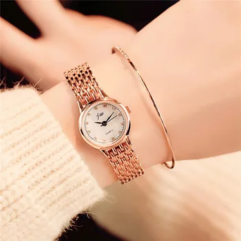 De lux de moda pentru femei ceasuri de aur din oțel inoxidabil cuarț bratara ceas pentru femei de înaltă calitate stras ceas de sex feminin cadouri