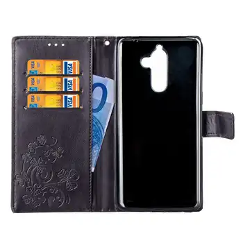 De lux Flip Portofel din Piele PU Caz Pentru Nokia 7 Telefon Plus Geanta Cu Magnet Cartelei Capac Pentru Nokia 7 Plus Cazuri