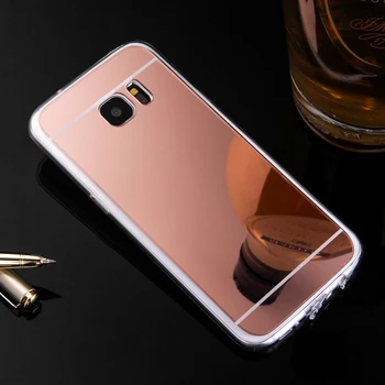 De lux pentru Samsung Galaxy S5 S4 S3 Note 3 4 5 Caz Oglindă TPU Telefon Acoperă pentru Samsung Galaxy S7 S6 Edge Plus Note5 G530 Cas