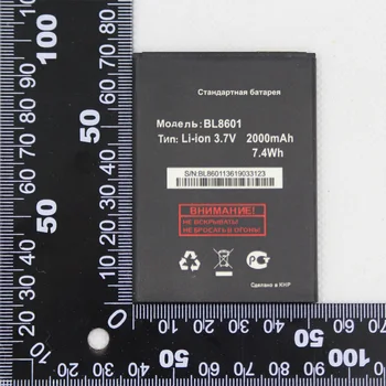 De mare Capacitate 3.7 V 2000mAh BL8601 baterii Reîncărcabile Li-ion, Li-polimer Built-in baterie litiu-polimer de ZBOR BL8601