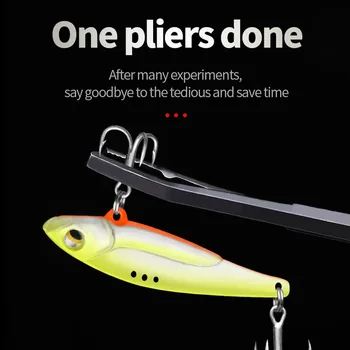 De MERS pe jos de PEȘTE cel Mai bun Portabil Pliant Multifunctional Pescuit Clește din Oțel Inoxidabil Foarfece Linia de Tăiere a Elimina Cârlig de Pescuit Instrumente