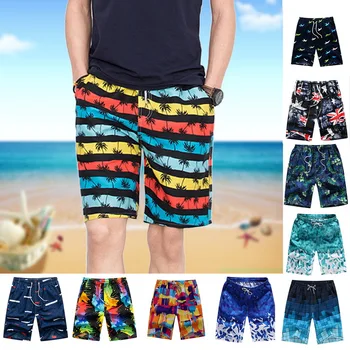 De Vară 2020 pentru Bărbați pantaloni Scurți Plaja Brand pantaloni Scurți Surfing Bermudas Masculina de Imprimare Bărbați Boardshorts en-Gros