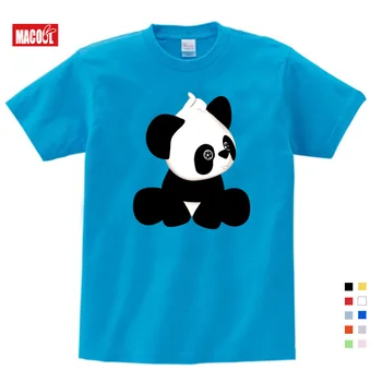De vară pentru Copii Popular Festival de Cadouri Chineză stil de desen Animat de Imprimare Gigant Panda Drăguț Amuzant Tricou Trimite Copii Cadou de Ziua de nastere