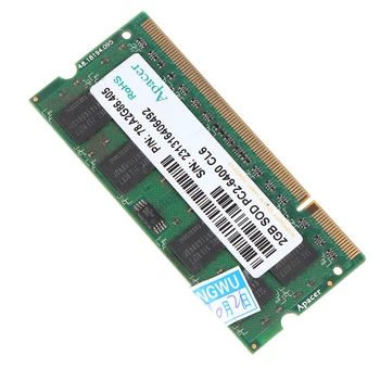 De vânzare la cald 1 buc 2GB DDR2 800Mhz Memorie Laptop Notebook RAM