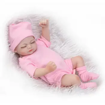 De Vânzare la cald 26cm Mini Renaștere Papusa Jucării Drăguț Emulare Baie Baby Doll Pentru Copii Preferate de Ziua de nastere Cadouri de Craciun 2020 Nou-veniți
