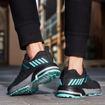 De vânzare la cald bărbați și femei nou ultralight confortabil casual pantofi ochiurilor de plasă pereche de pantofi dantela-up de mers pe jos adidași lumina runningshoes