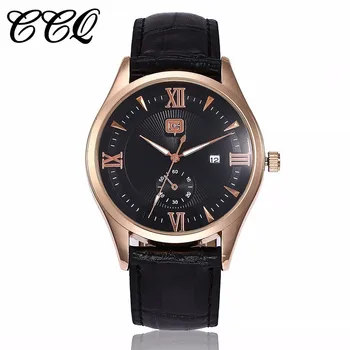 De Vânzare la cald CCQ Ceasuri de Brand de Top Barbati Ceas de Lux de Afaceri Impermeabil Cuarț Bărbați Încheietura Ceas de Ceas Relogio Masculino