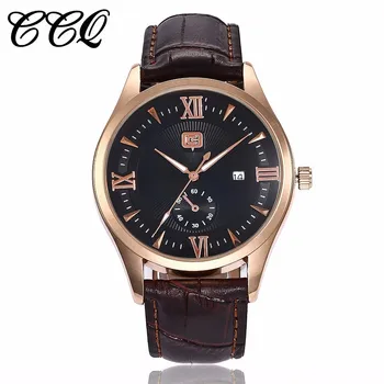 De Vânzare la cald CCQ Ceasuri de Brand de Top Barbati Ceas de Lux de Afaceri Impermeabil Cuarț Bărbați Încheietura Ceas de Ceas Relogio Masculino